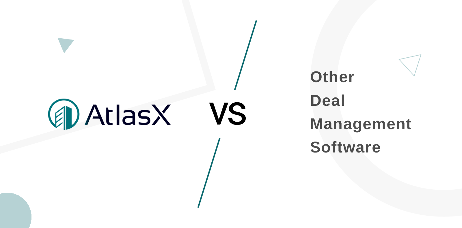 CRE Software Comparison: AtlasX vs. Other Deal Management Platforms